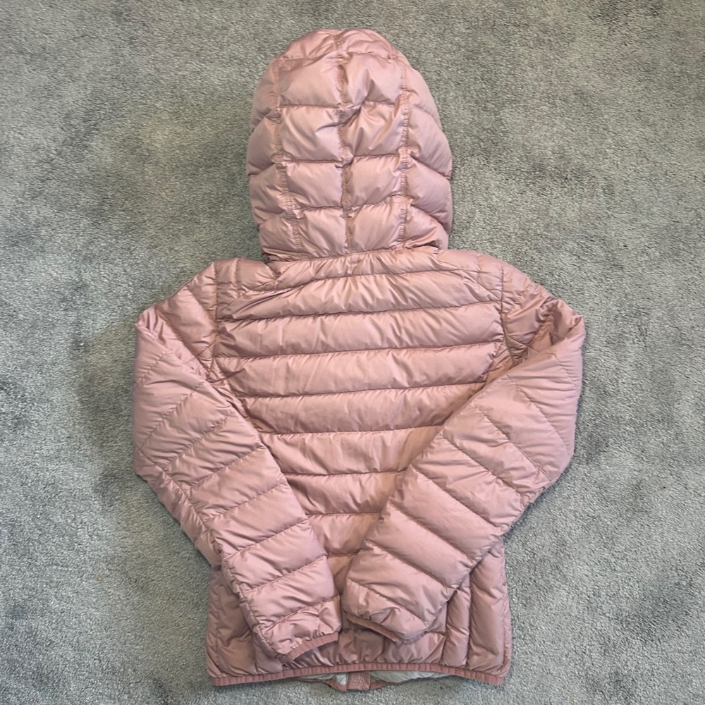 Parajumpers Puffer Jacket Womens XS Pink Super Lightweight Hooded Down Coat - Picture 12 of 15